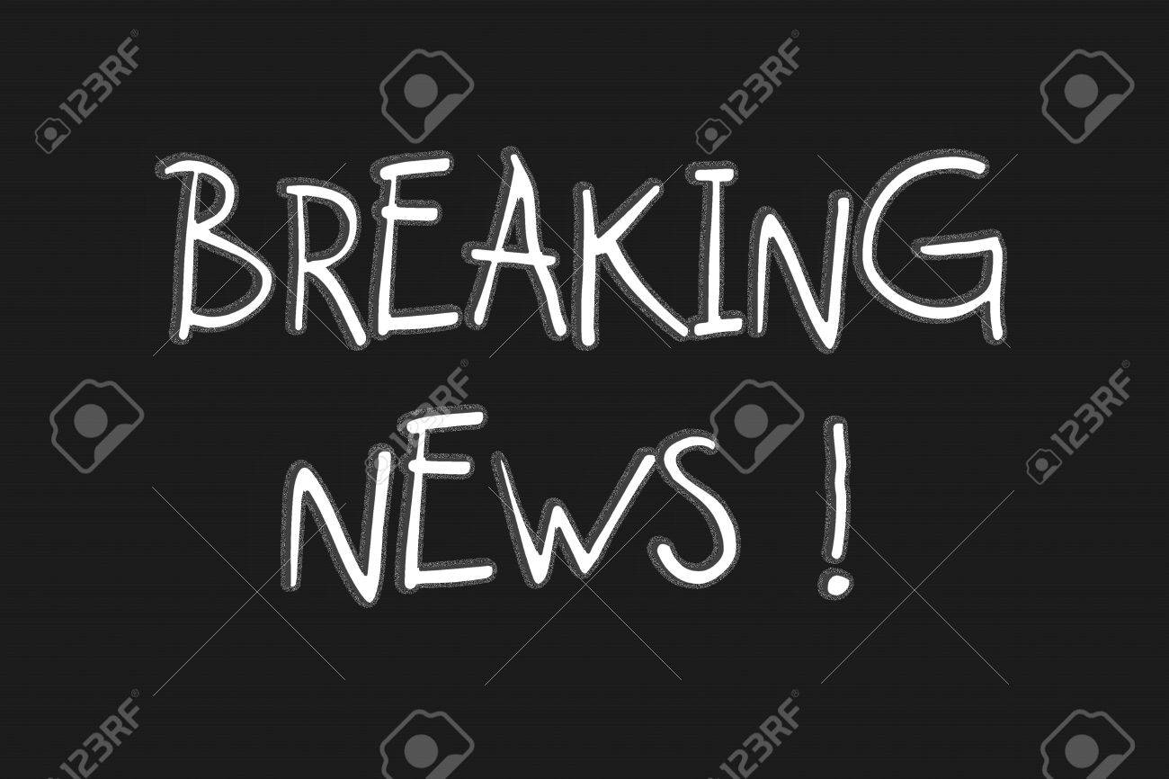Breaking News Text With Black Background Stock Photo Breaking News Text With Black Background Stock Photo