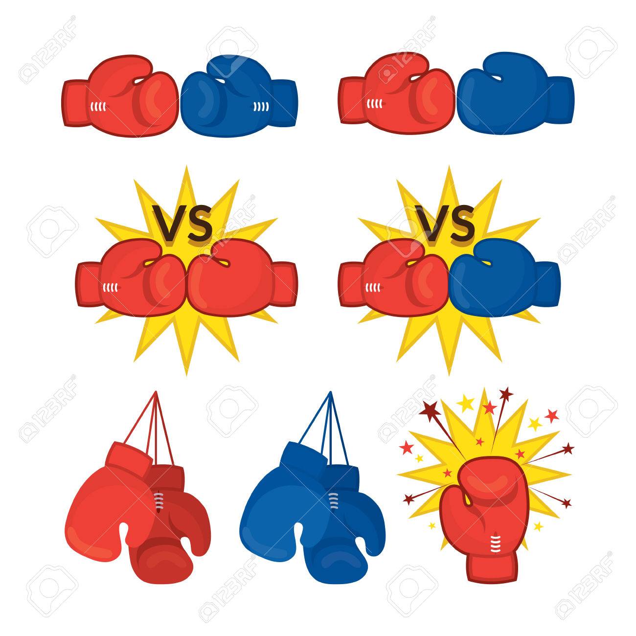 knockout boxing gloves