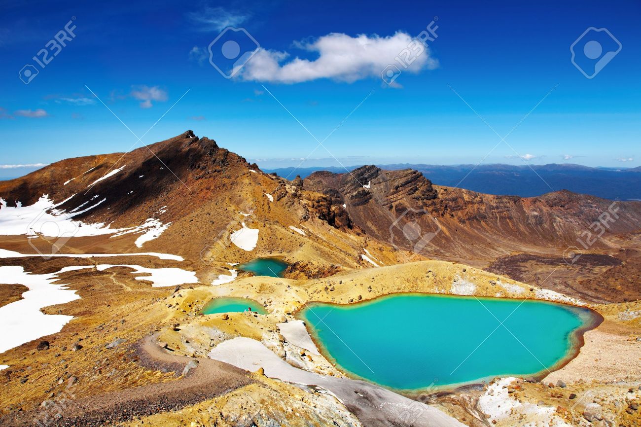 Emerald Lakes, Tongariro National Park, New Zealand - 5408200 Emerald Lakes, Tongariro National Park, New Zealand - 5408200