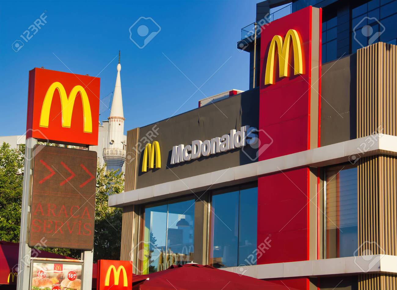 マクドナルド看板