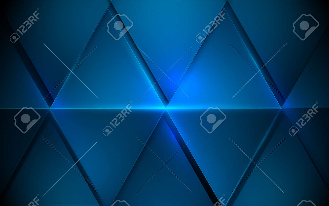 Abstract blue triangles futuristic technology digital hi-tech concept background. Vector illustration - 170005457 Abstract blue triangles futuristic technology digital hi-tech concept background. Vector illustration - 170005457