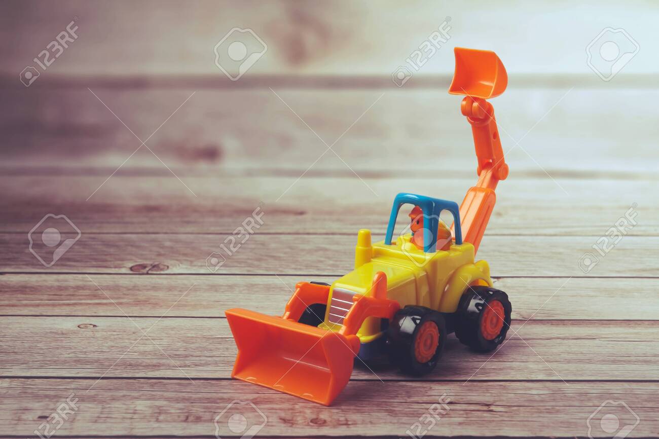 children's excavator toy