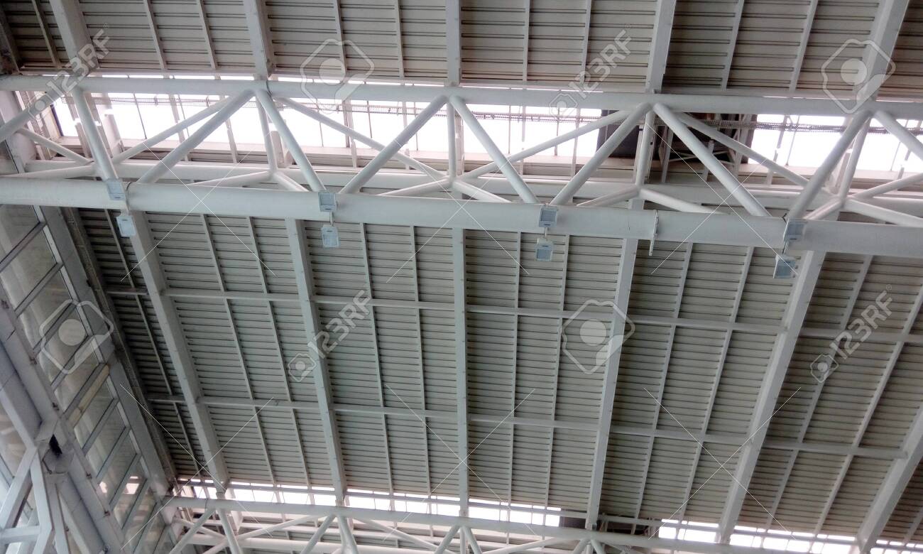 Heavy Weight Structural Steel Roof Or Double Height Ceiling Of
