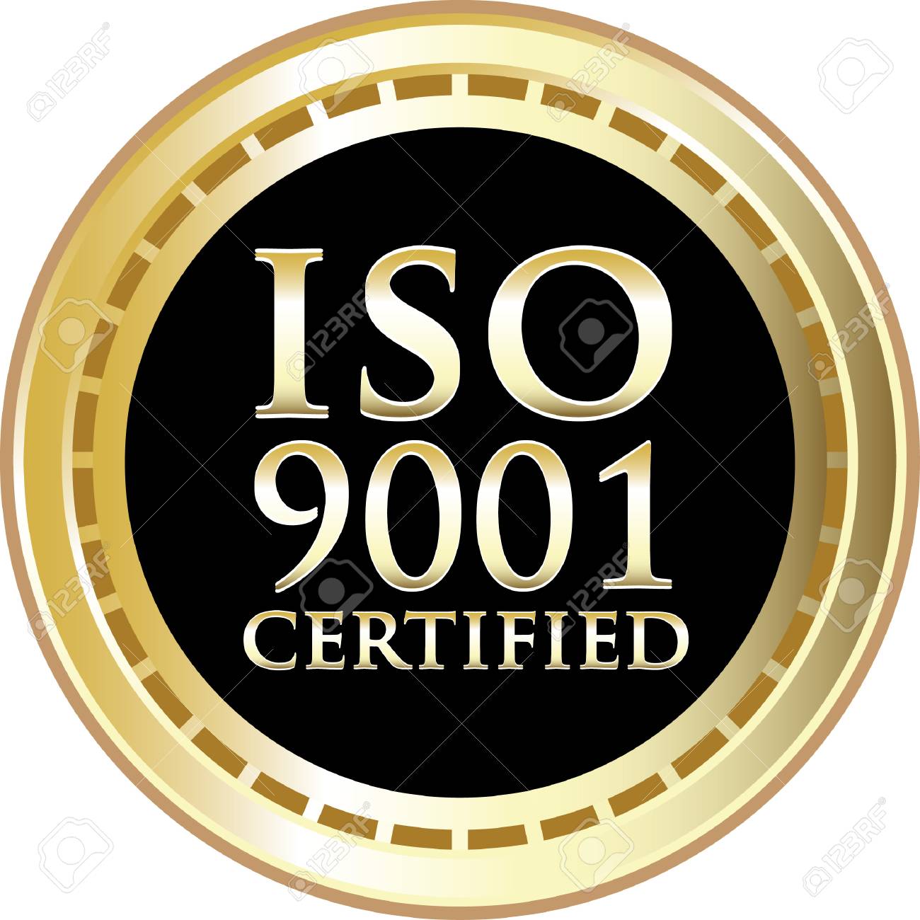 Icone Iso 9001 Clip Art Libres De Droits Vecteurs Et Illustration Image