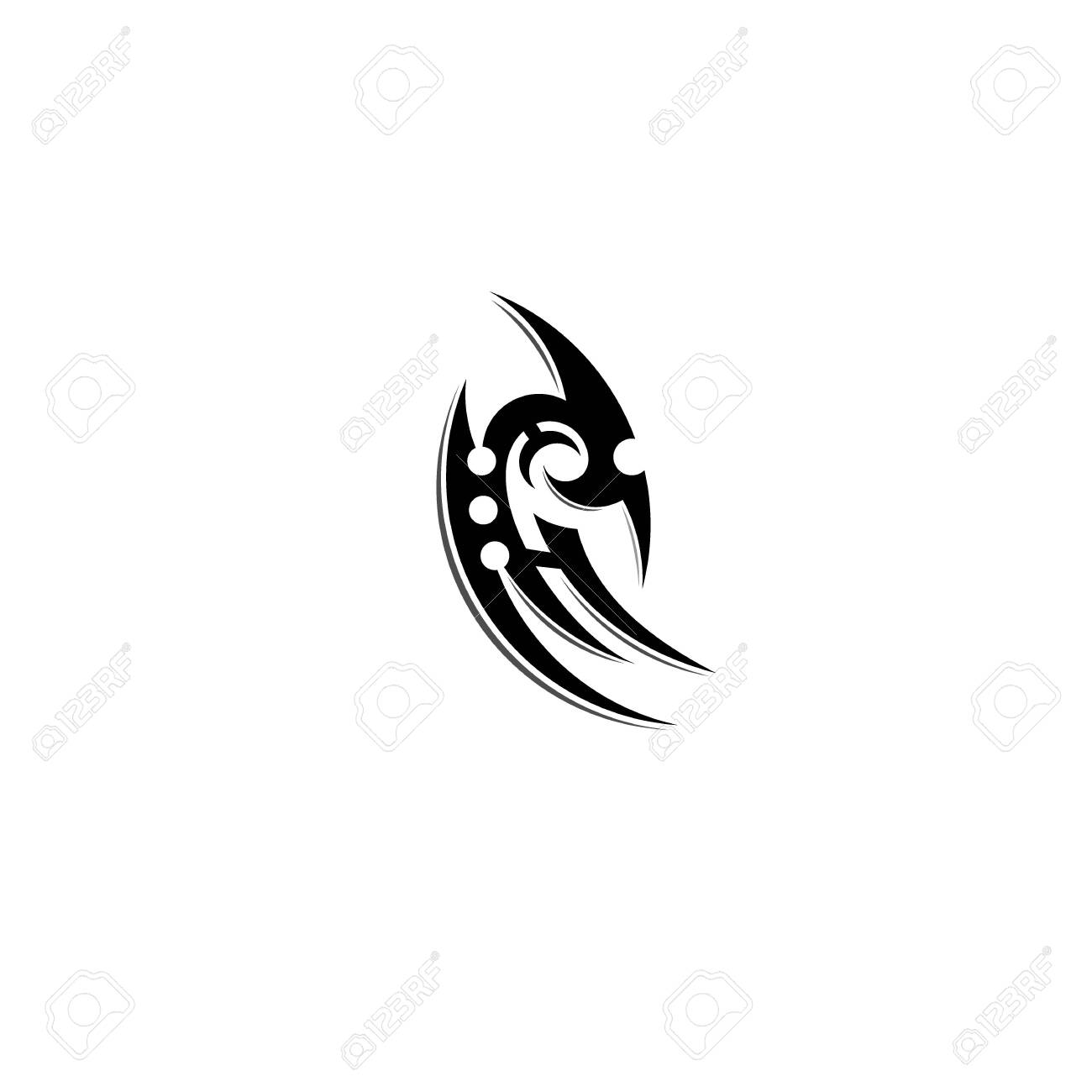 Tribal Tattoo Vector Eps10 Graphic by Alby No · Creative Fabrica