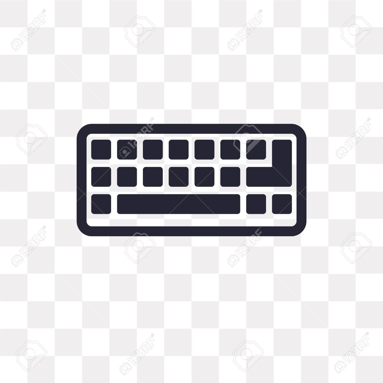German QWERTZ – 12x12mm White On Black – Laminated \u0026 Durable Keyboard  Stickers, image size:1300x1300