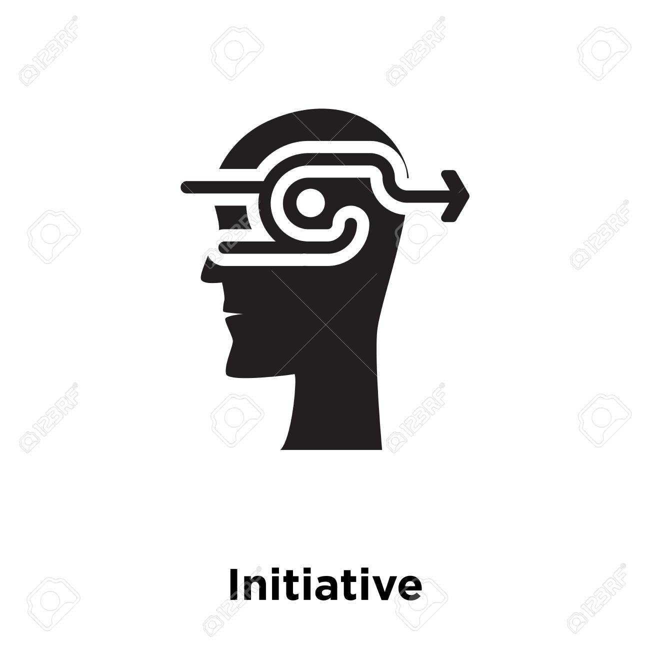 Initiative Icon Vector Isolated On White Background, Logo Concept Of  Initiative Sign On Transparent Background, Filled Black Symbol Royalty Free  SVG, Cliparts, Vectors, And Stock Illustration. Image 111530912.
