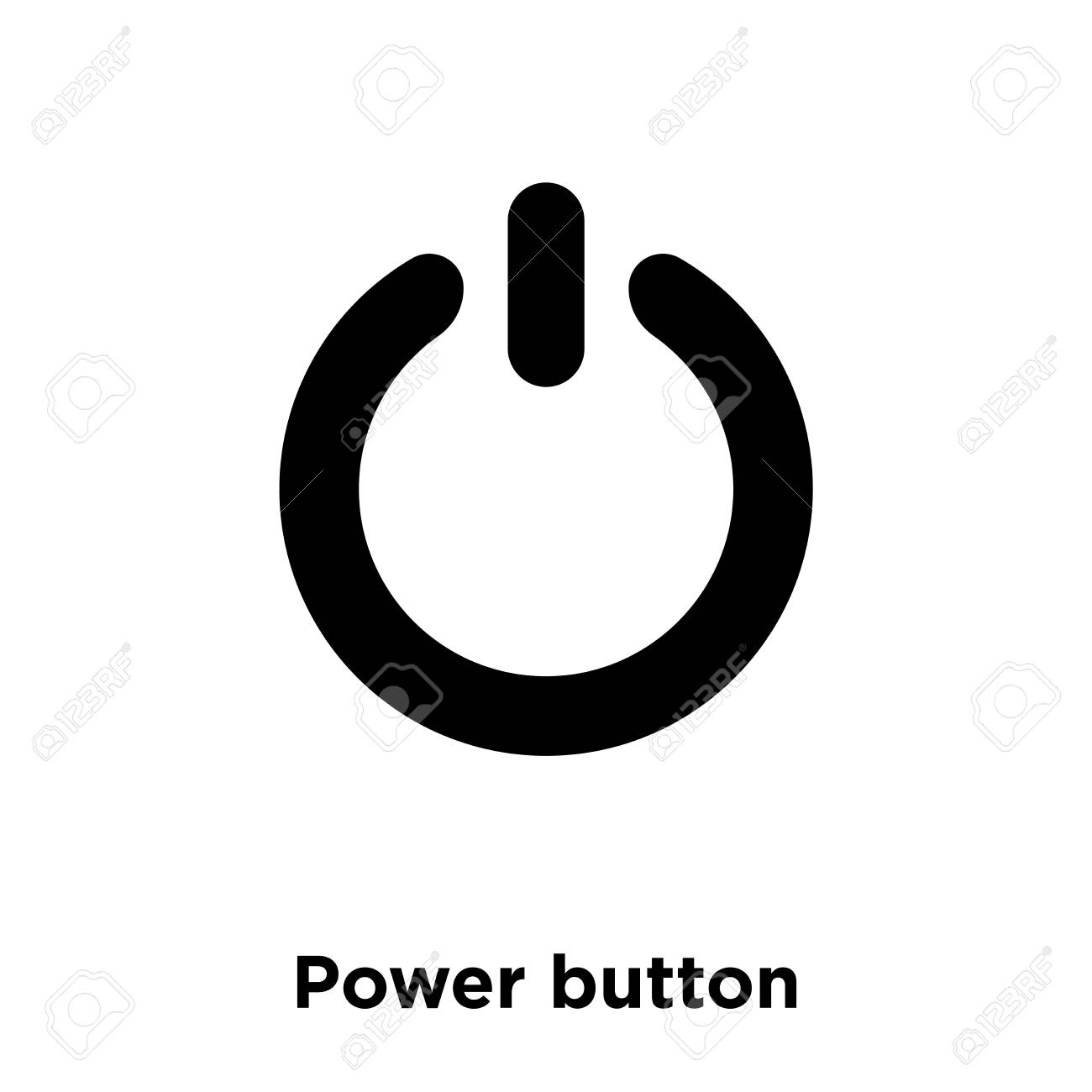 Power Button Icon Vector Isolated On White Background Logo Concept Royalty Free Cliparts Vectors And Stock Illustration Image Power Button Icon Vector Isolated On White Background Logo Concept Royalty Free Cliparts Vectors And Stock Illustration Image