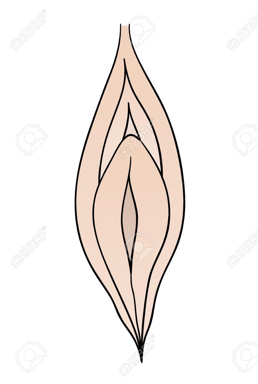 Cum face cutie Cartoon picture of a vagina