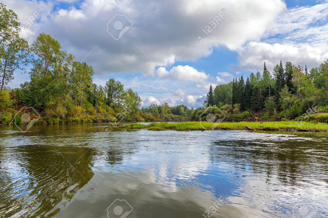 川のある風景 川のある風景