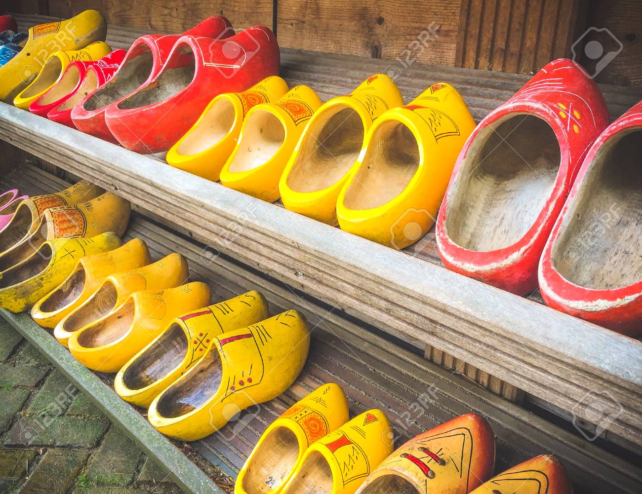 dutch wooden clogs