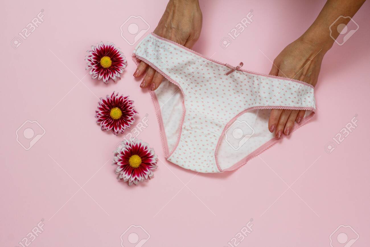 cotton white panties