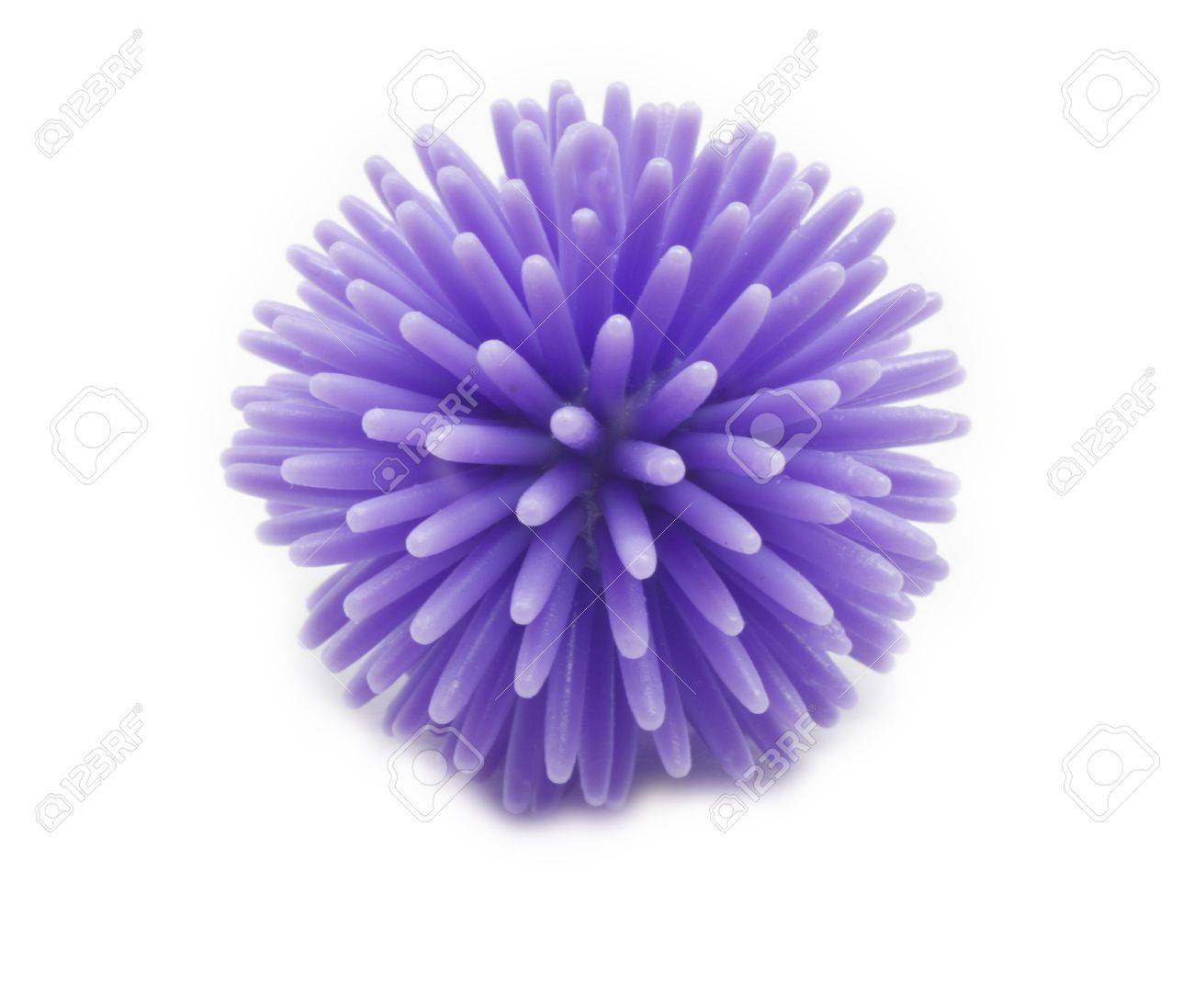purple stress ball