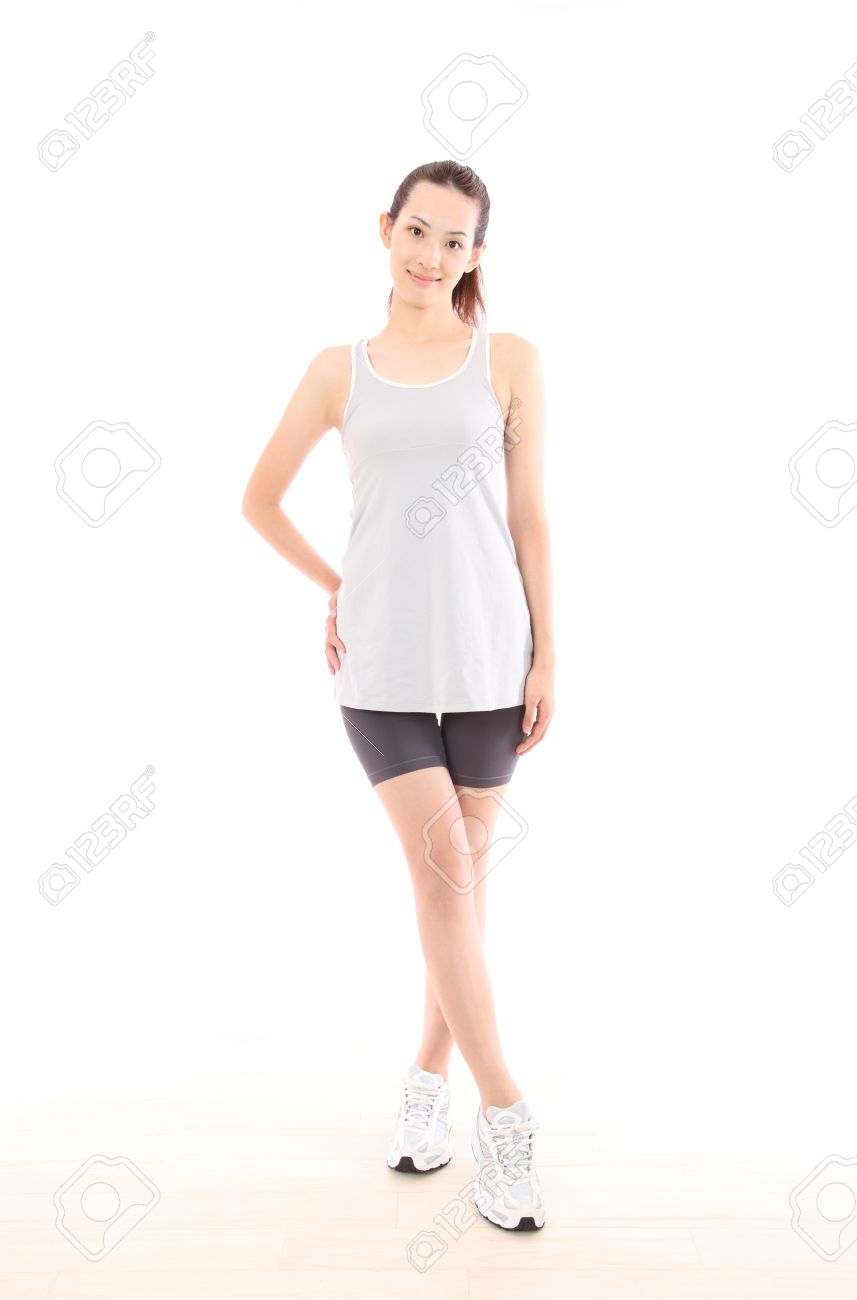 Schone Junge Asiatische Frau Ganzen Korper Lizenzfreie Fotos Bilder Und Stock Fotografie Image 11700256