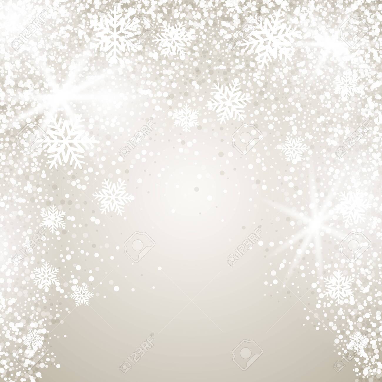 Elegant Christmas background with snowflakes and place for text. Vector Illustration. - 149625936 Elegant Christmas background with snowflakes and place for text. Vector Illustration. - 149625936