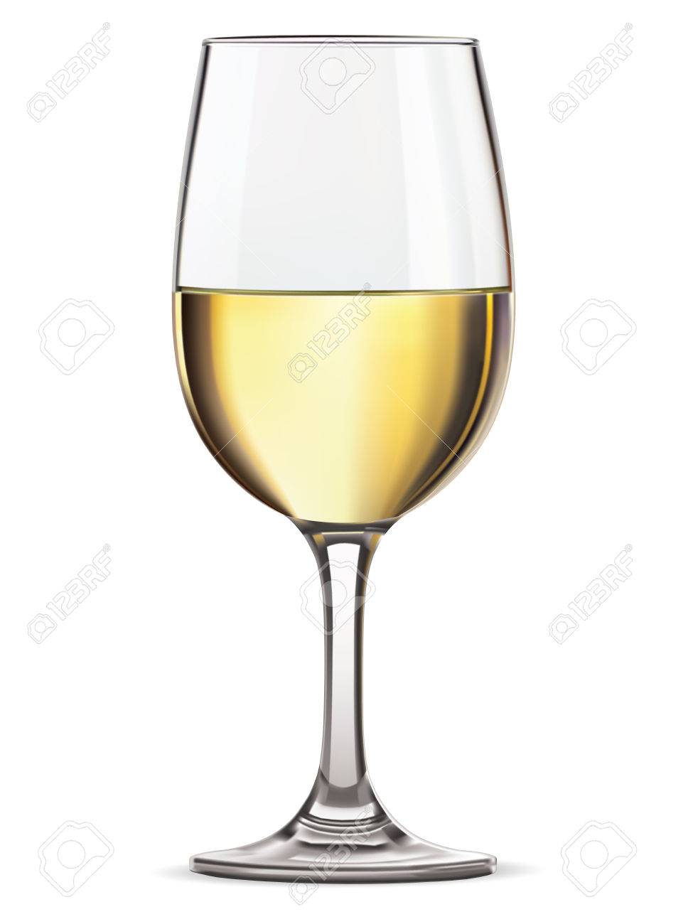 glas witte wijn