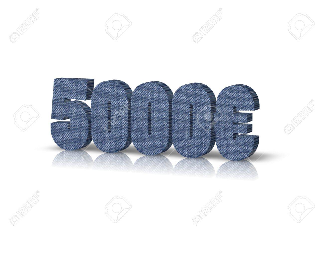 5000 Euro 3d Word Stock Photo Picture And Royalty Free Image Image