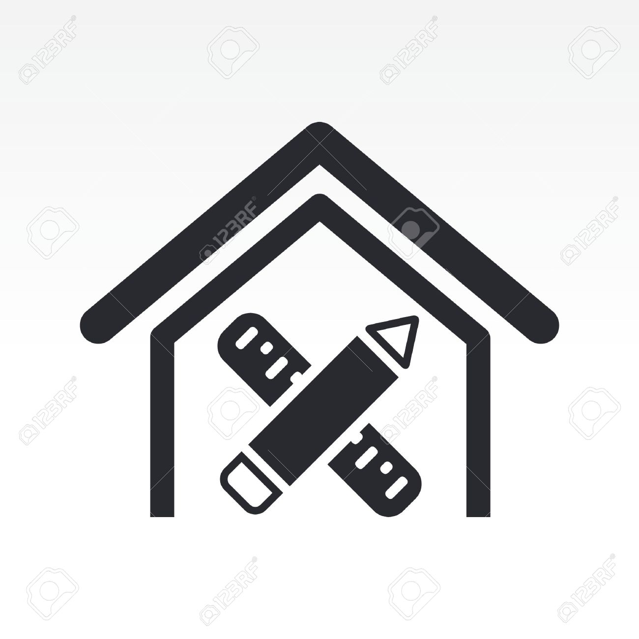 Vector Illustration Of Single Isolated Interior Design Icon Stock Vector Illustration Of Single Isolated Interior Design Icon Stock