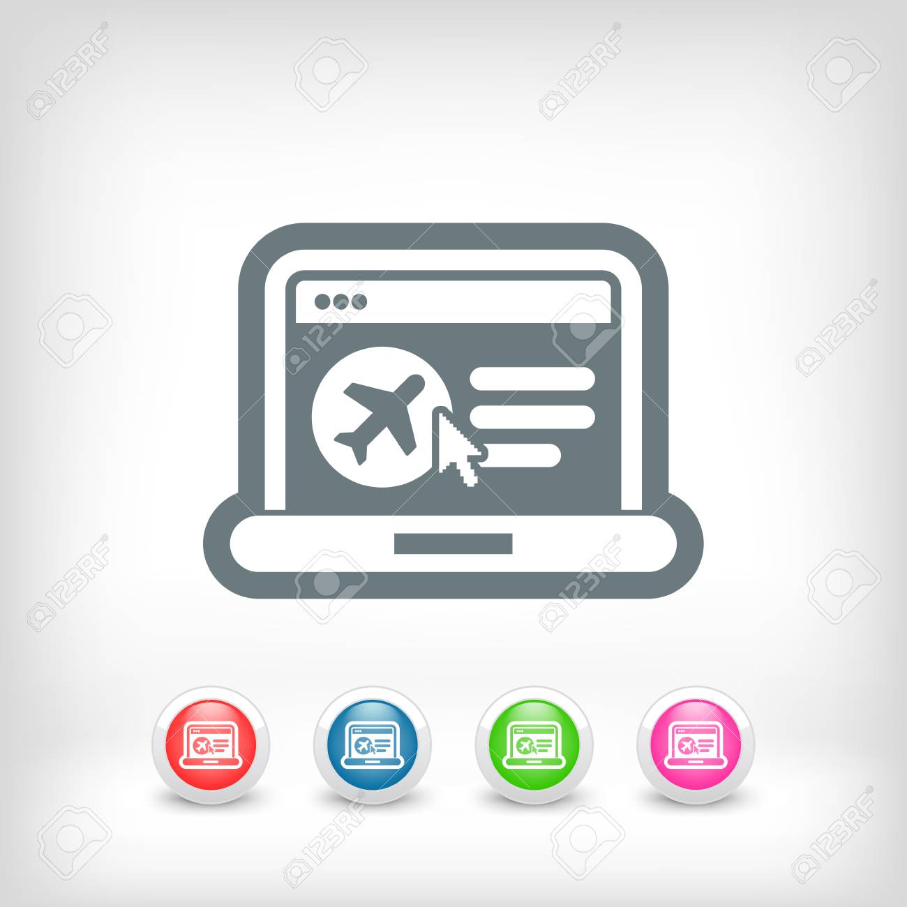 Web 飛行機予約 のイラスト素材 ベクタ Image 24