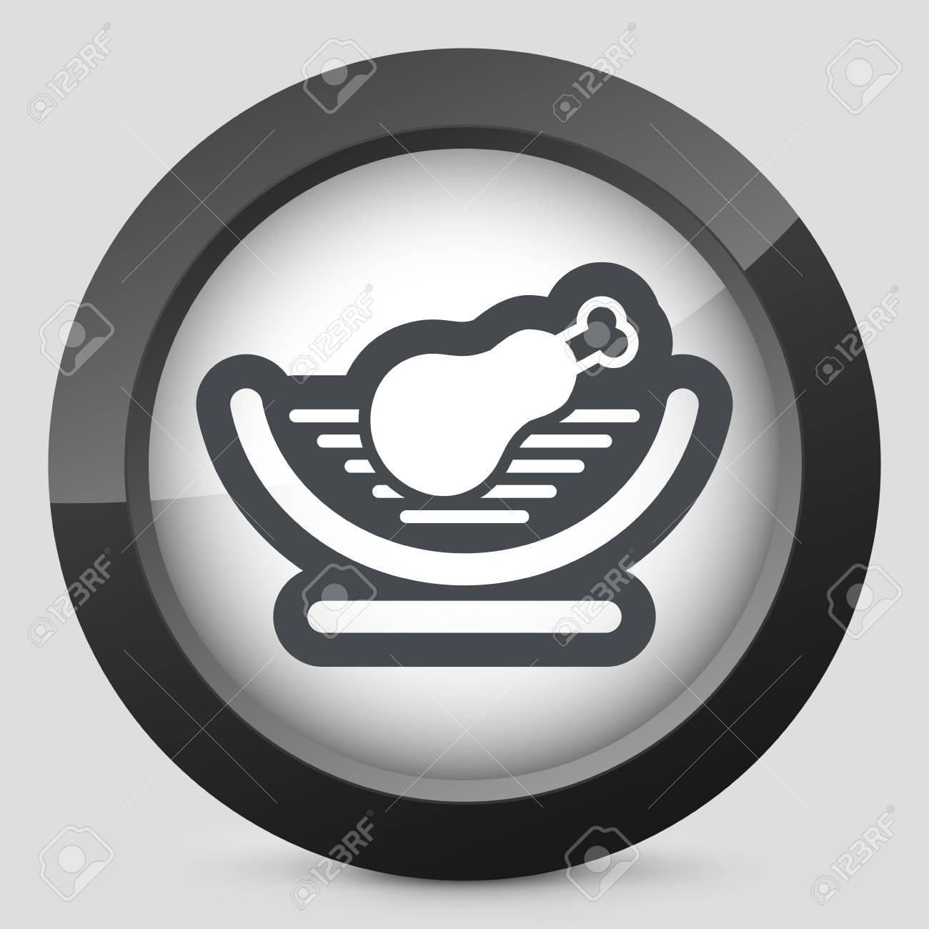 肉のレシピ アイコンのイラスト素材 ベクタ Image