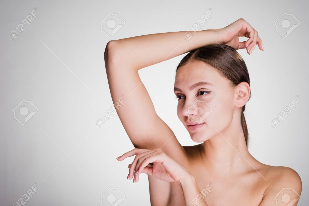 Young Girl Showing Young Girl Showing