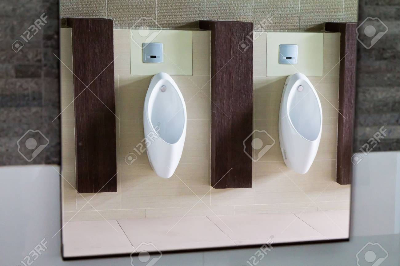 Bathroom Urinal urinals in the men's bathroom. stock photo, picture and royalty Bathroom Urinal urinals in the men's bathroom. stock photo, picture and royalty