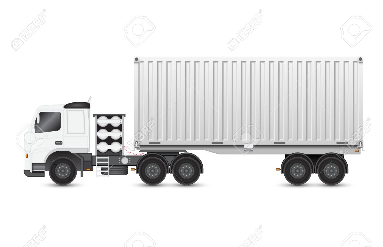 Illustration Of Trailer And Container On White Background Royalty Free Cliparts Vectors And Stock Illustration Image Illustration Of Trailer And Container On White Background Royalty Free Cliparts Vectors And Stock Illustration Image