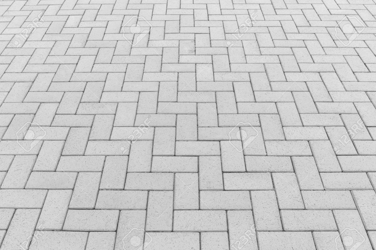 Concrete Paver Block Floor Pattern For Background Stock Photo Picture And Royalty Free Image Image 75061854