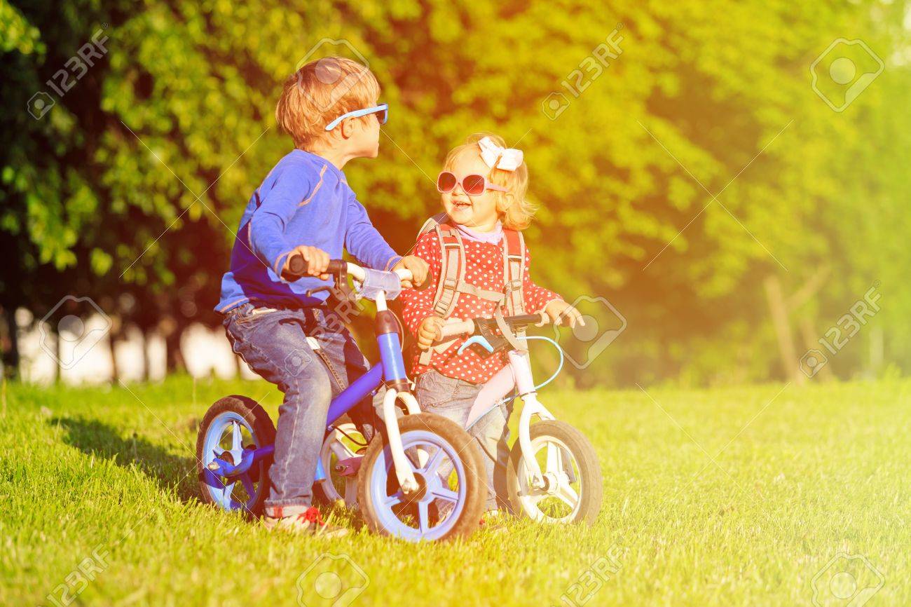 bike boy and girl