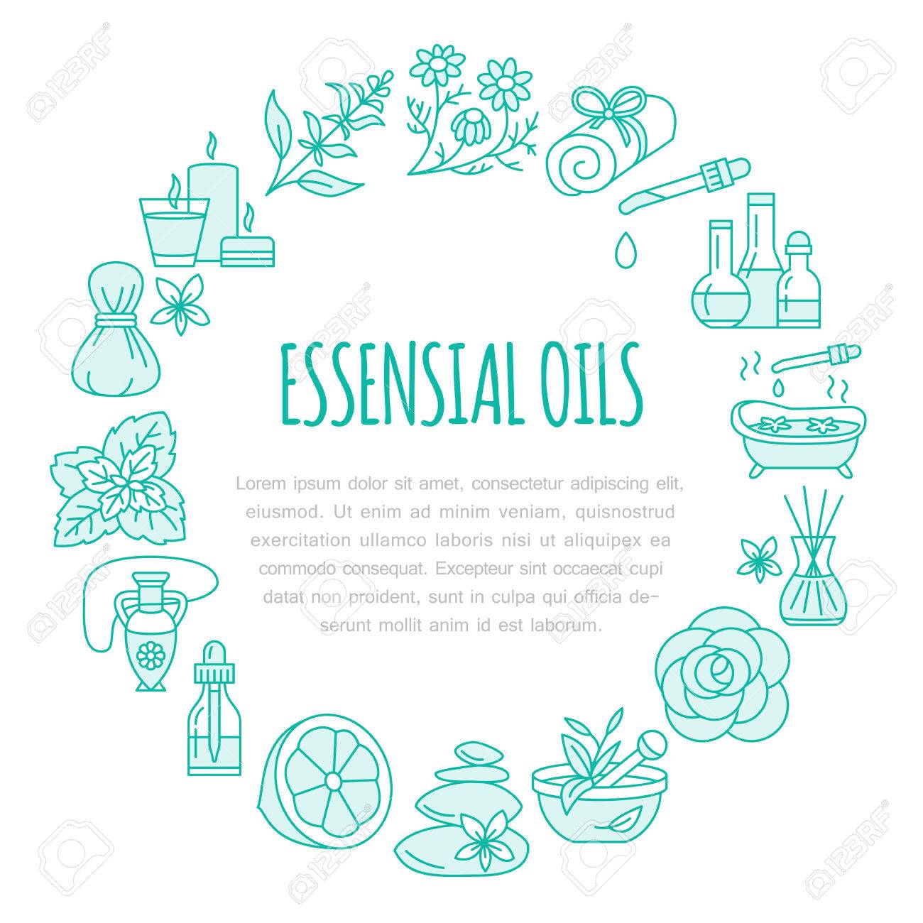 Aromatherapy And Essential Oils Brochure Template, Circle Poster In Doterra Flyer Templates Aromatherapy And Essential Oils Brochure Template, Circle Poster In Doterra Flyer Templates