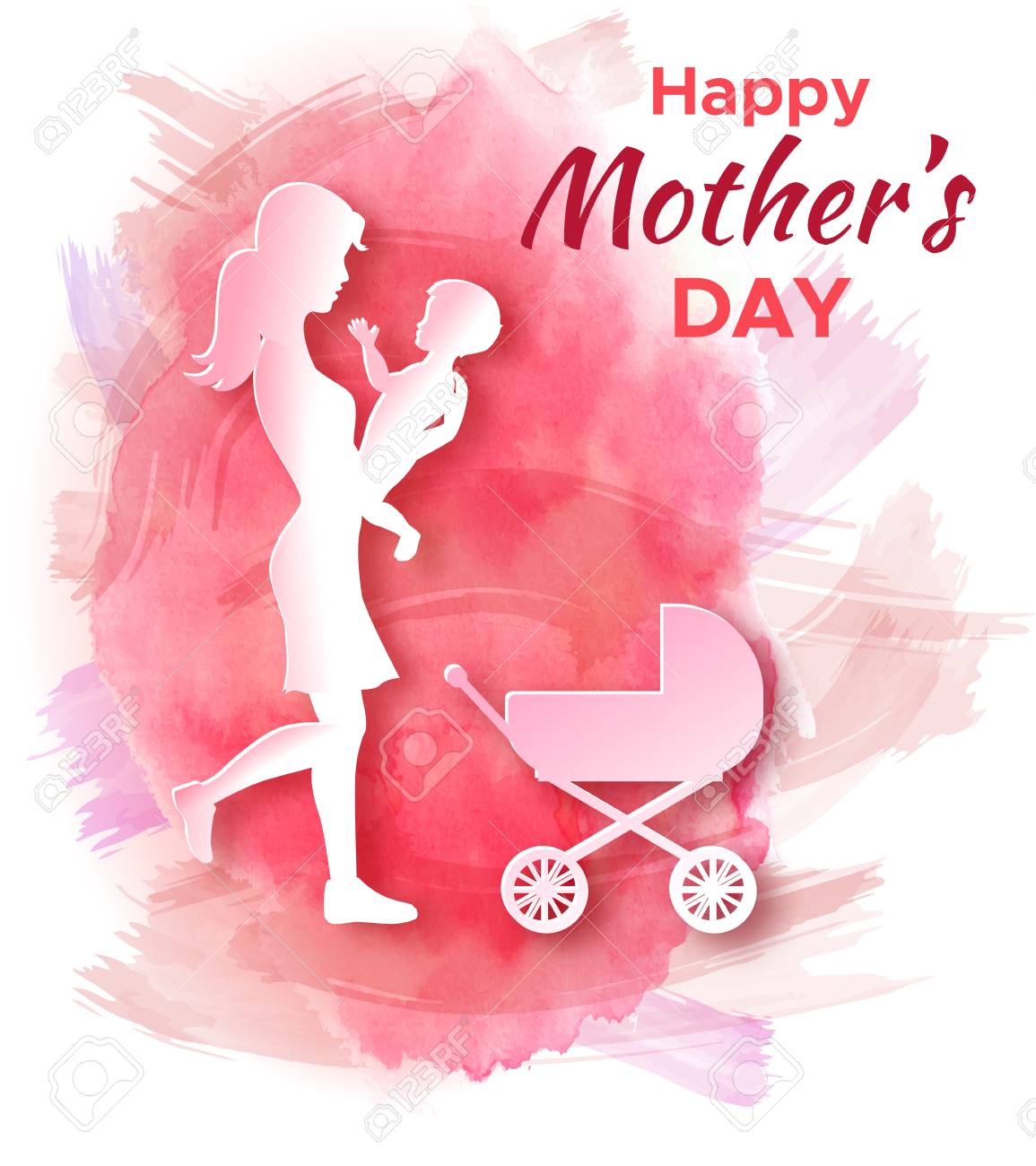 mothers day baby art