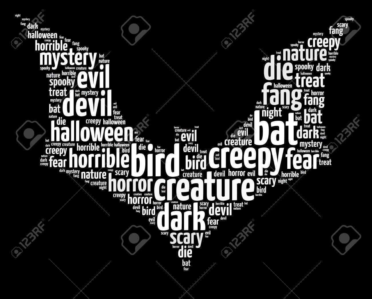 halloween themed words