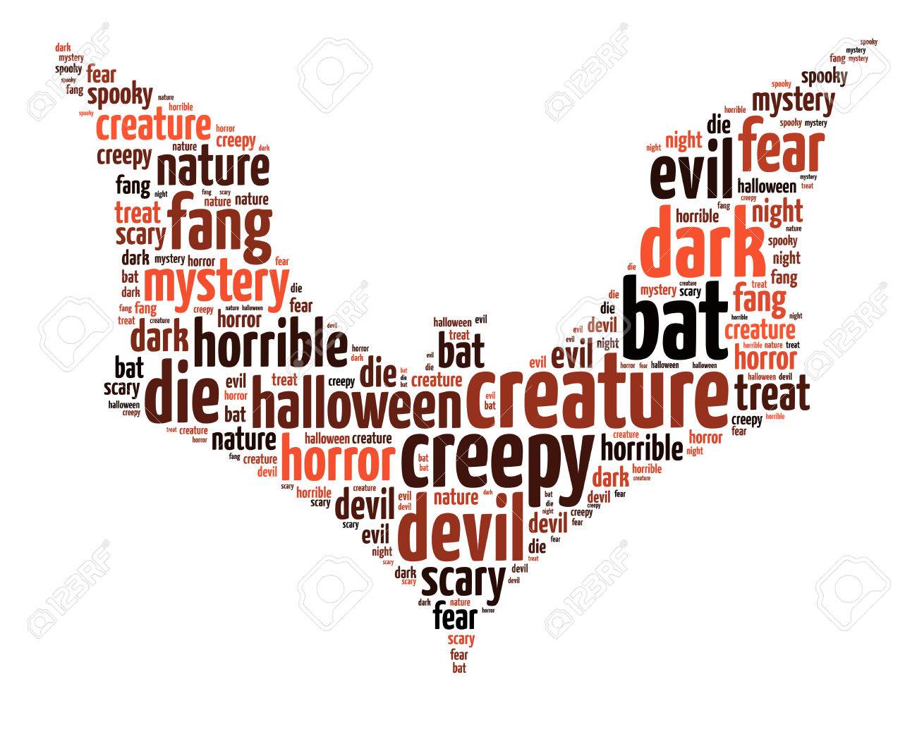 halloween themed words