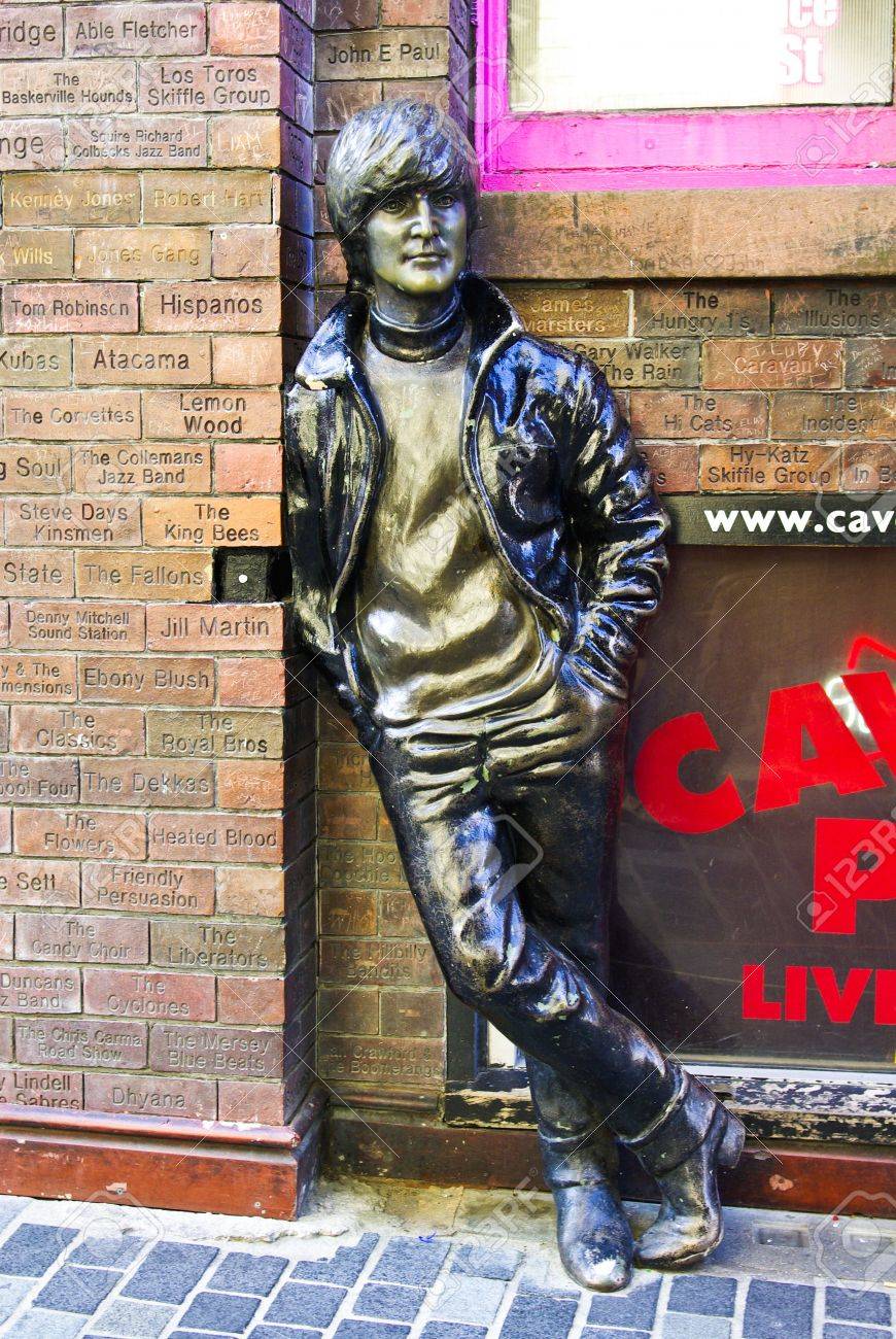 ジョンレノンの限定版ピューター彫刻