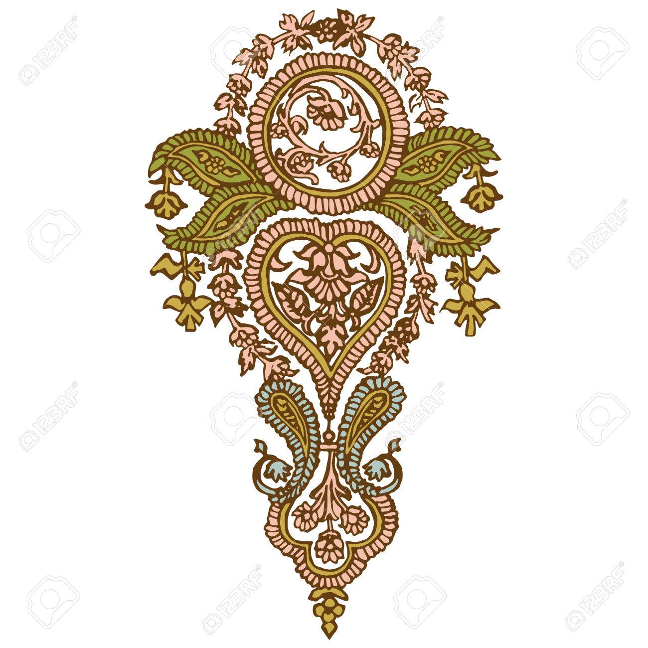 paisley vector