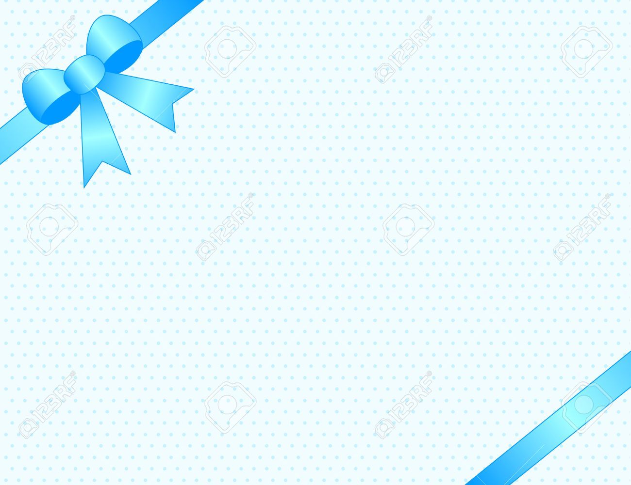 cute baby boy arrival card party invitation background with