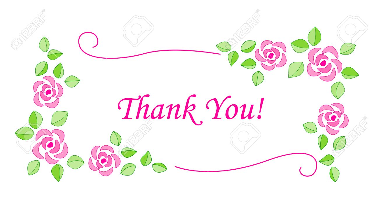 Beautiful Thank You Cards beautiful decorative thank you card with pink roses isolated Beautiful Thank You Cards beautiful decorative thank you card with pink roses isolated