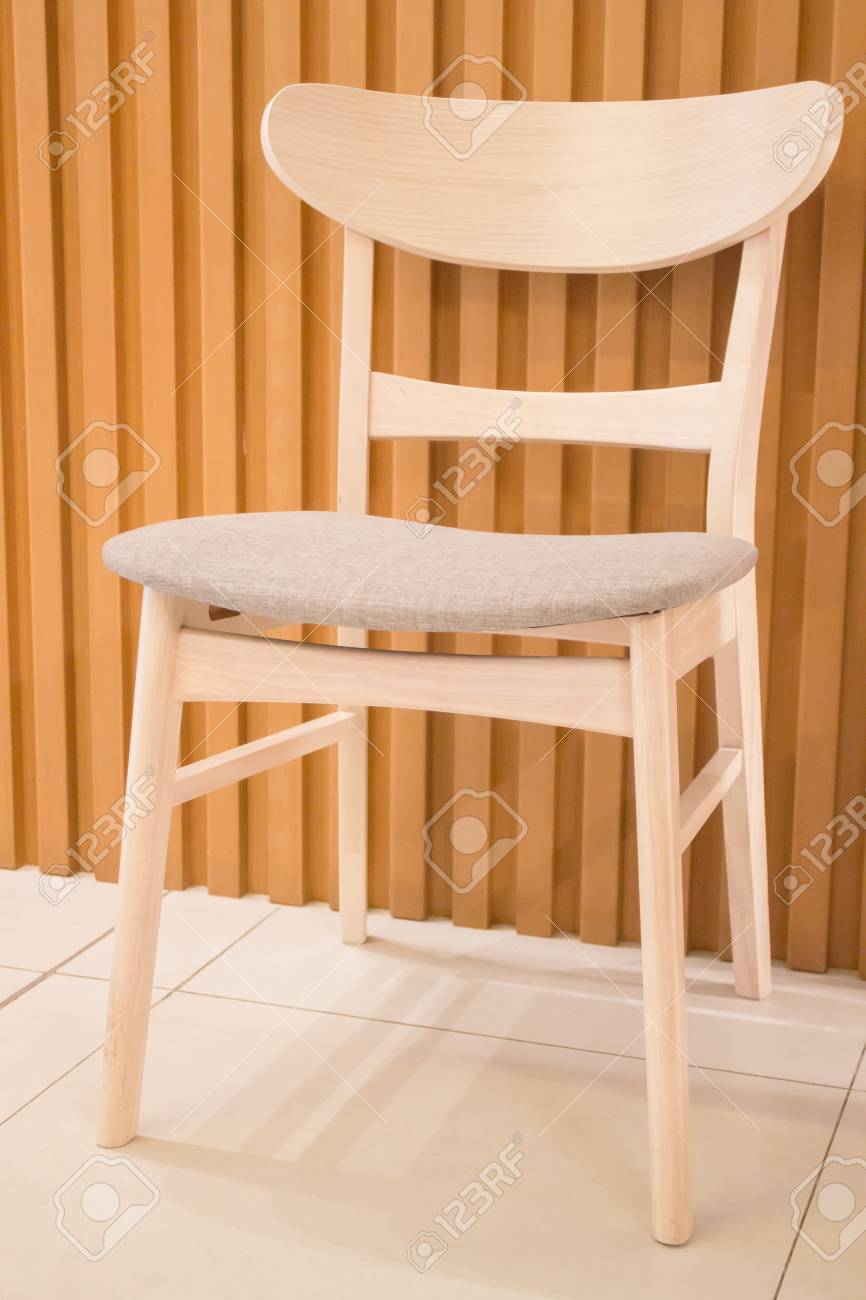 single wooden chair