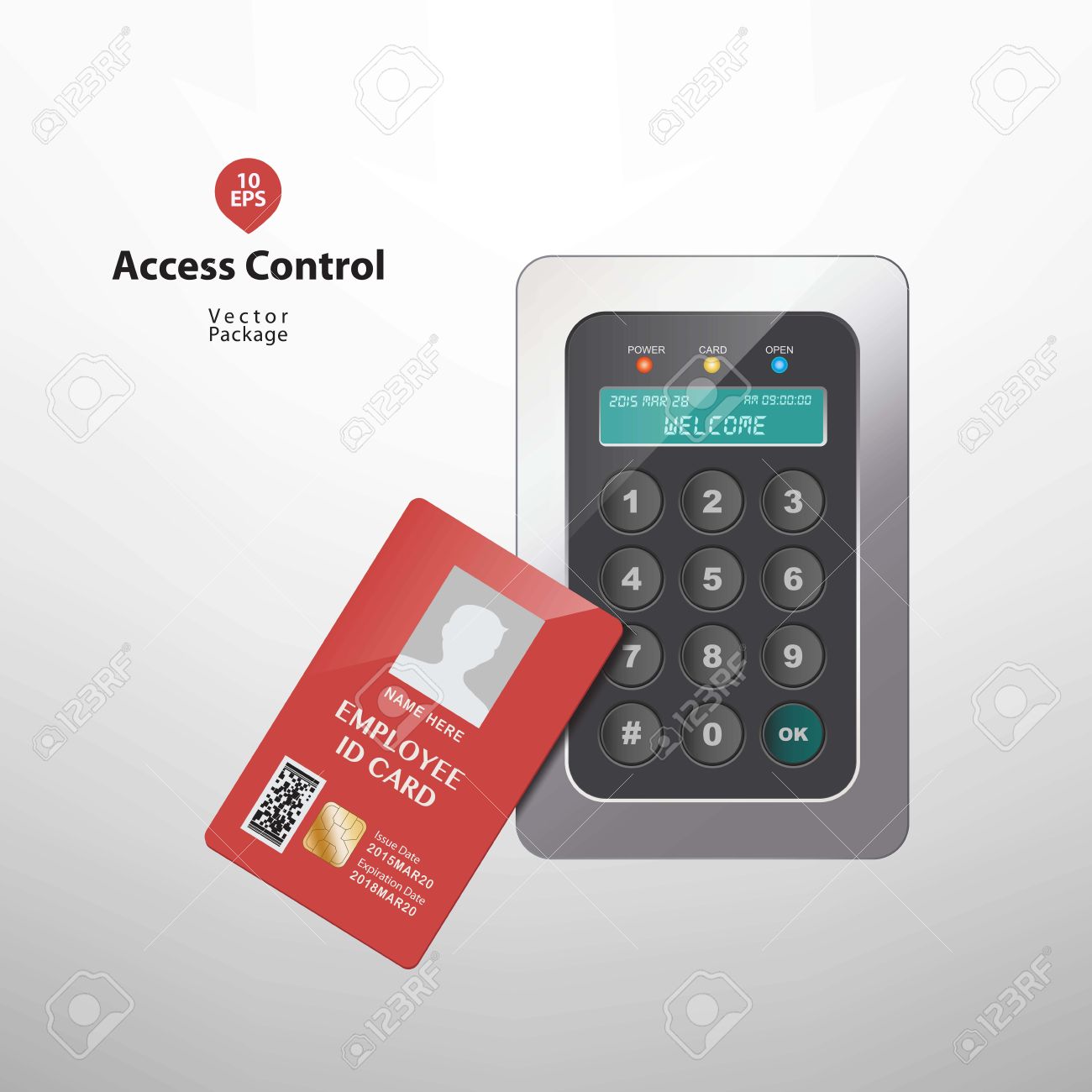 Access control - Proximity card reader - 57014407 Access control - Proximity card reader - 57014407