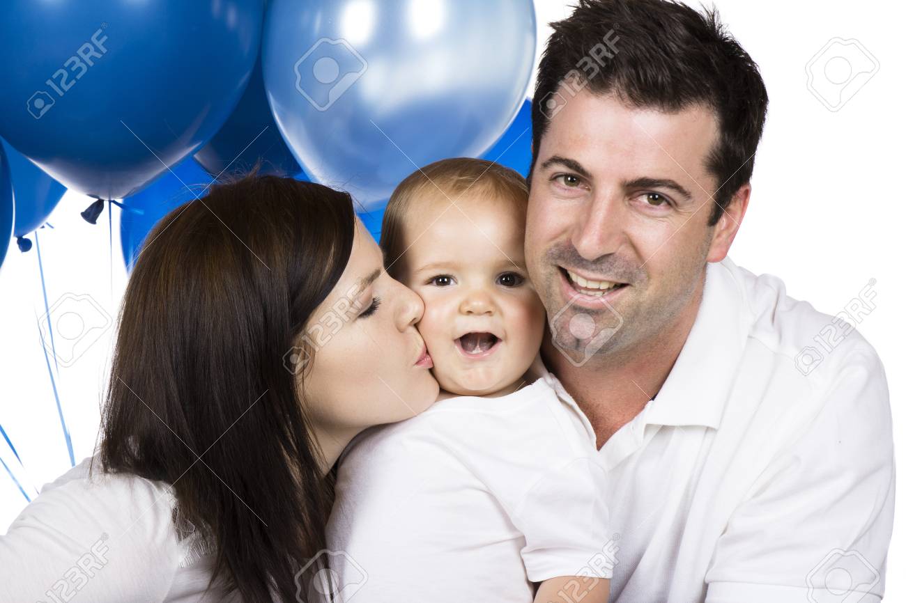 baby boy helium balloons