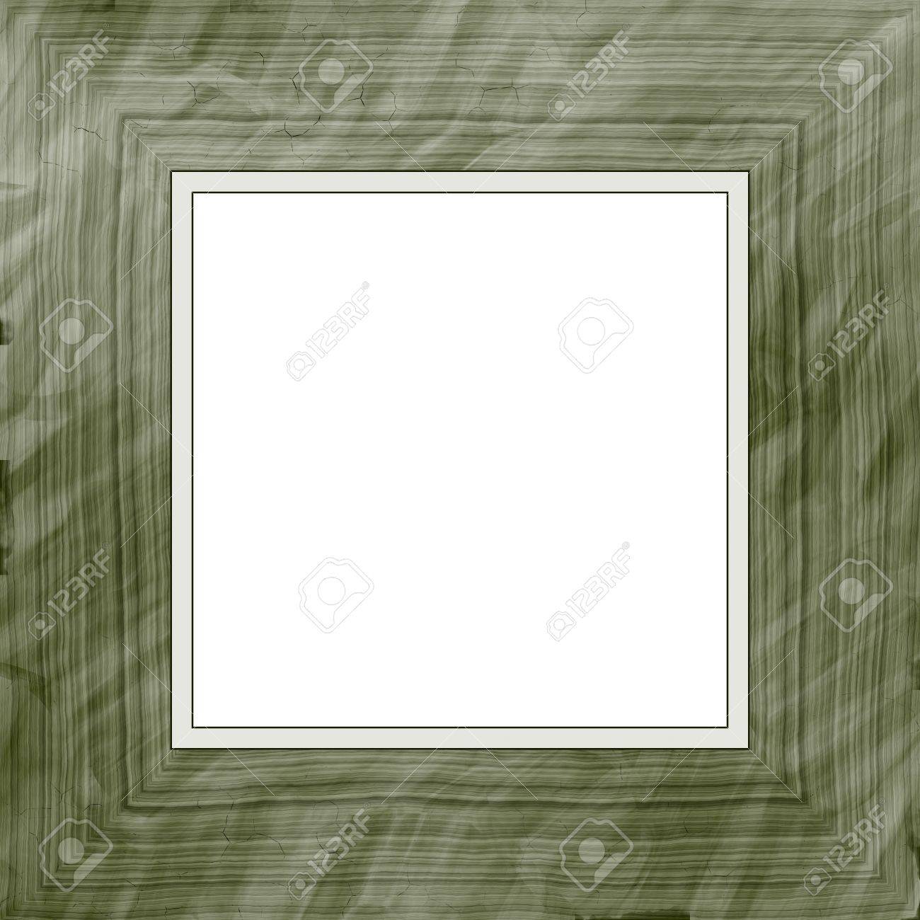 square high quality high resolution plain wooden frame stock photo