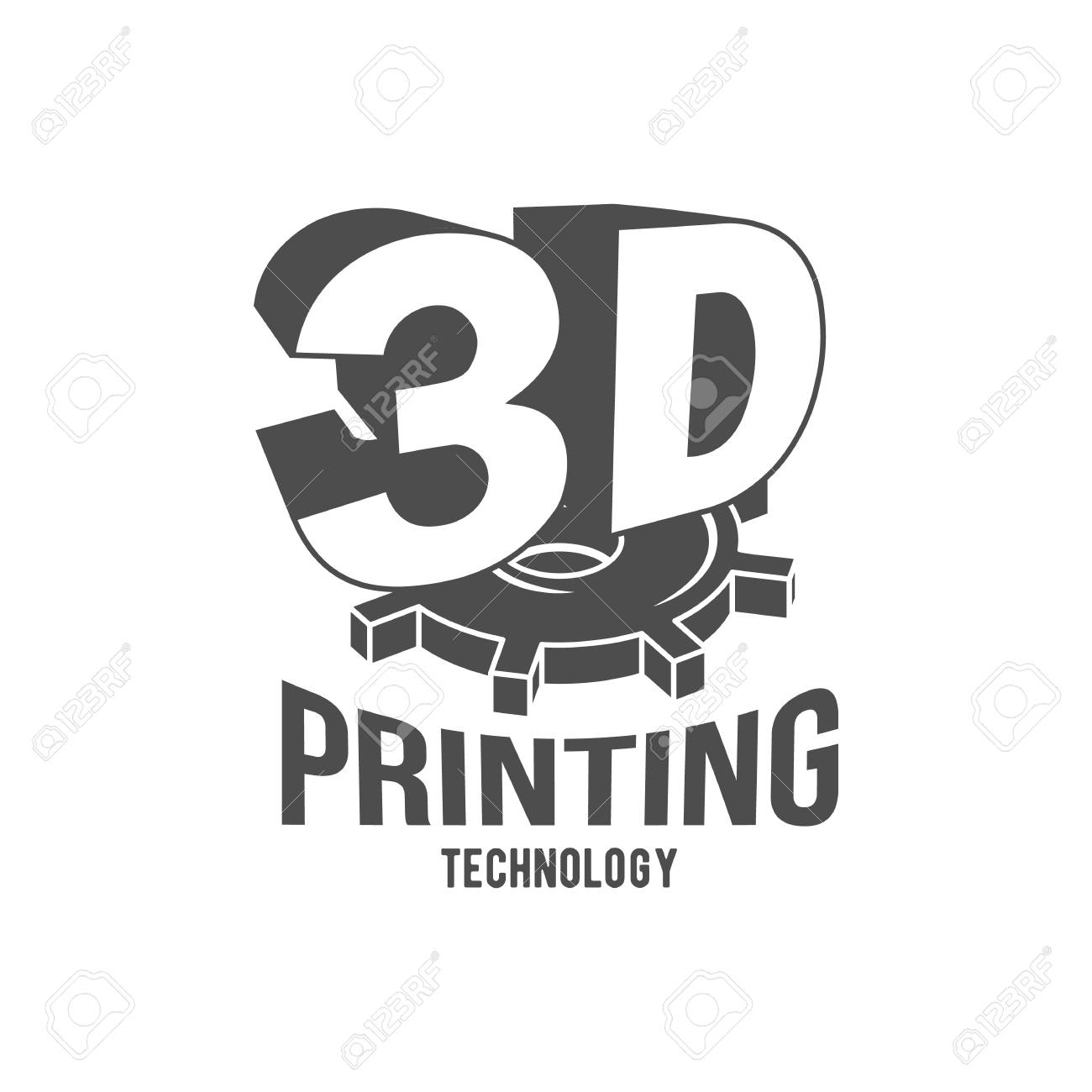 3D Printer Icons Badges And Design Elements Royalty Free SVG, Cliparts,  Vectors, and Stock Illustration. Image 64568461., image size:1300x1300