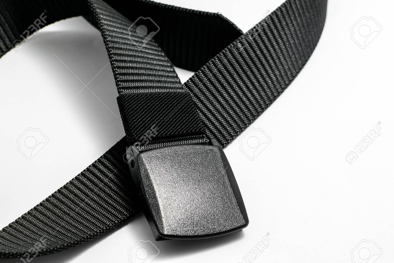 white tactical belt