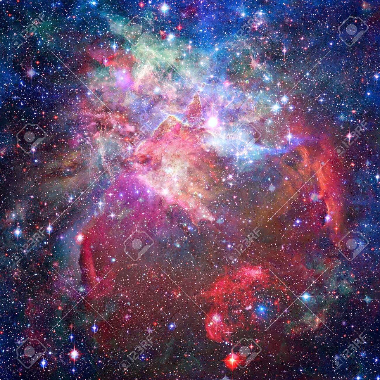 nebula in space elements of this image furnished by nasa stock