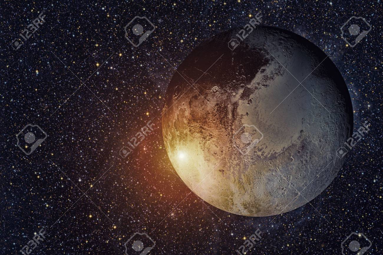 Solar System Pluton Il Est Une Planète Naine Dans La Ceinture De Kuiper Un Anneau De Corps Au Delà De Neptune Il Est La Plus Grande Planète Naine