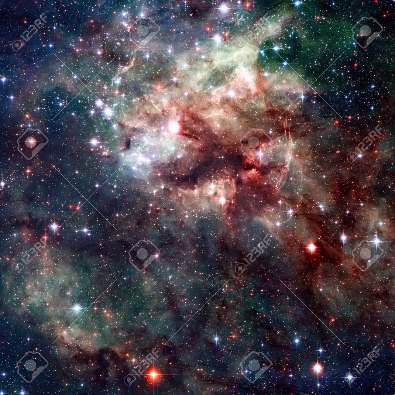 タランチュラ星雲はイオンの水素ガスの星形成領域は小さな銀河の大マゼラン雲です 補正後の画像 Nasa から提供されたこのイメージの要素です の写真素材 画像素材 Image タランチュラ星雲はイオンの水素ガスの星形成領域は小さな銀河の大マゼラン雲です 補正後の画像 Nasa から提供されたこのイメージの要素です の写真素材 画像素材 Image