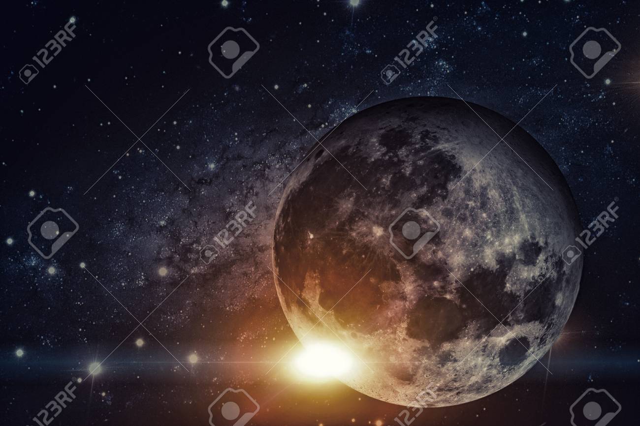 Solar System Earths Moon The Moon Is Earths Only Natural