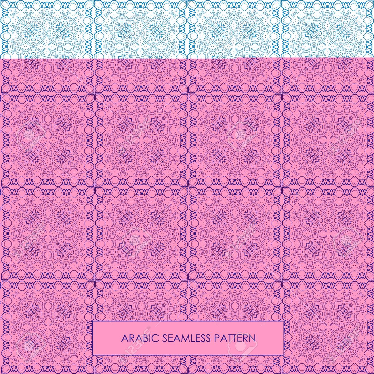 近代的なライン ベクトル伝統的なアラビア語パターン背景デザイン 理想的な壁の装飾 Printables 包装紙のデザインのイラスト素材 ベクタ Image