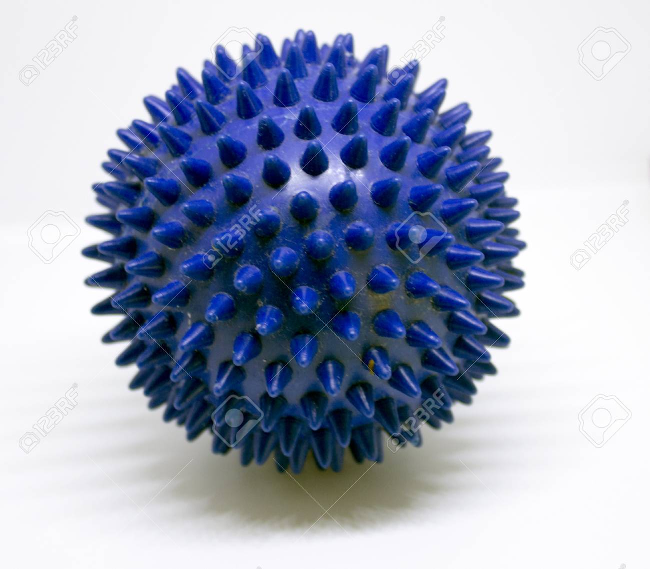 spiky rubber ball