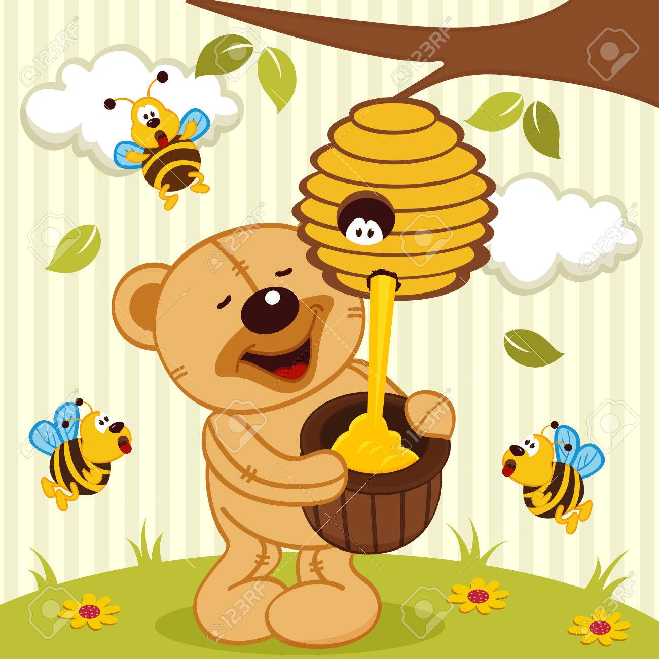 honey bee teddy bear